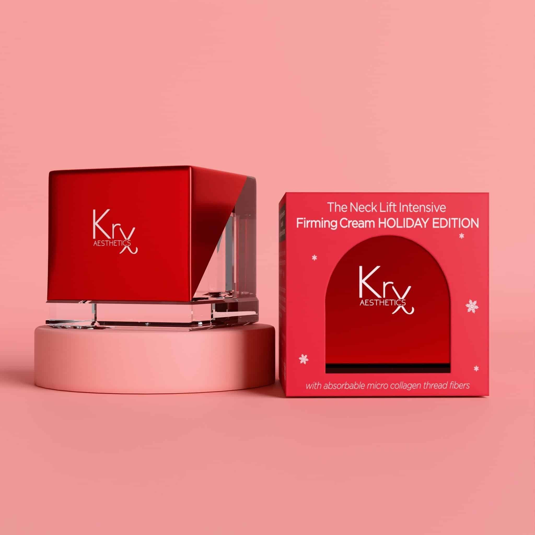 🎄✨ KRX Neck Lift Intensive Firming Cream – Holiday Glow Edition